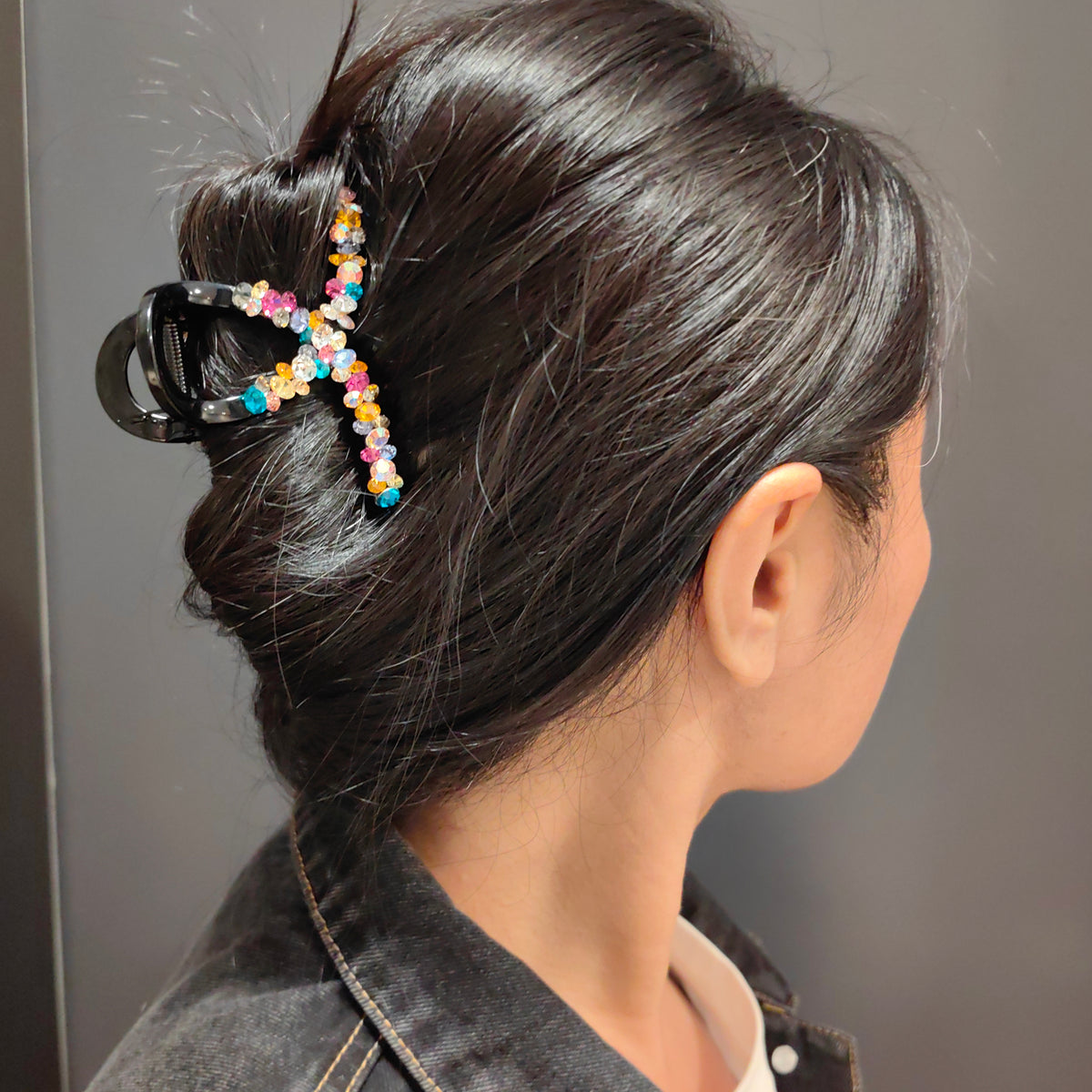 Rhinestone Claw Clip for Brides & Bridesmaids