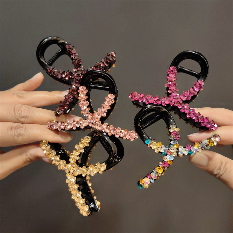 Rhinestone Claw Clip for Brides & Bridesmaids